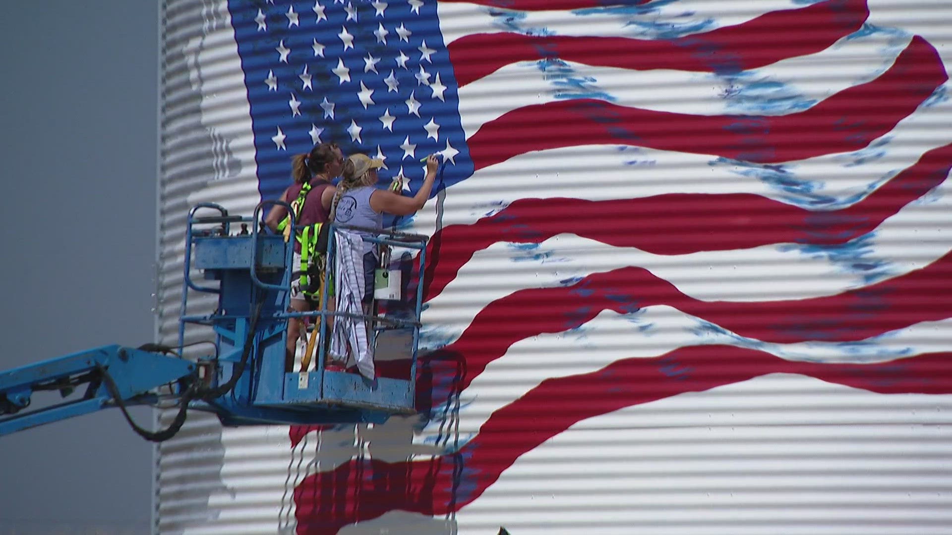 Two cousins have found success in taking their mural business far from the buildings and alleyways of Denver, to the grain bins and barns of Eastern Colorado.